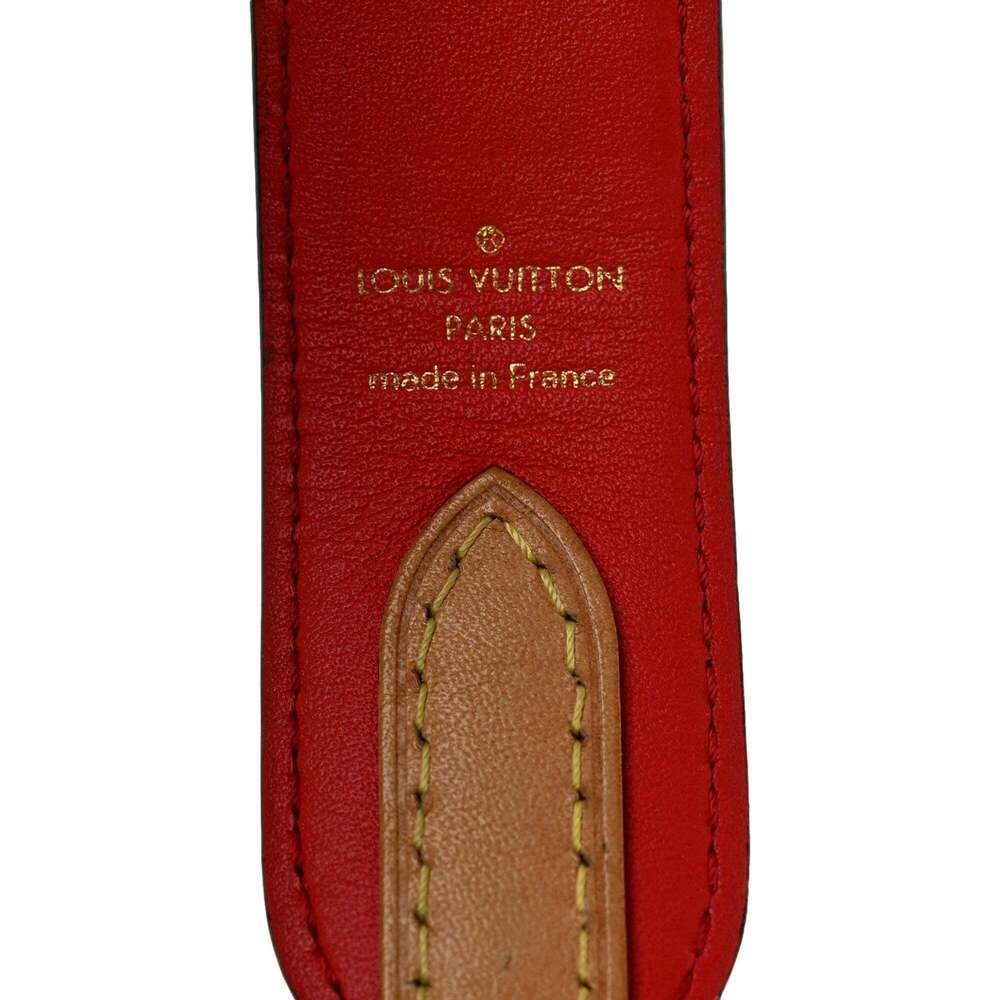 Louis Vuitton Monogram Patches Bandoulière Shoulder Strap Brown